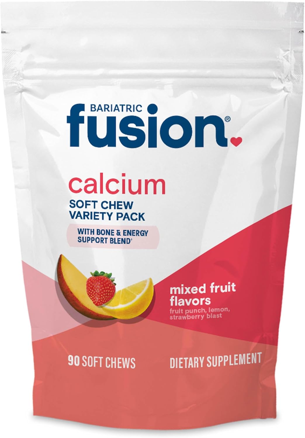 Bariatric Fusion Calcium Supplement Chews for Bone Health