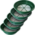 ASR Outdoor 5pc Gold Panning Classifier Screen Set - Stackable Bucket