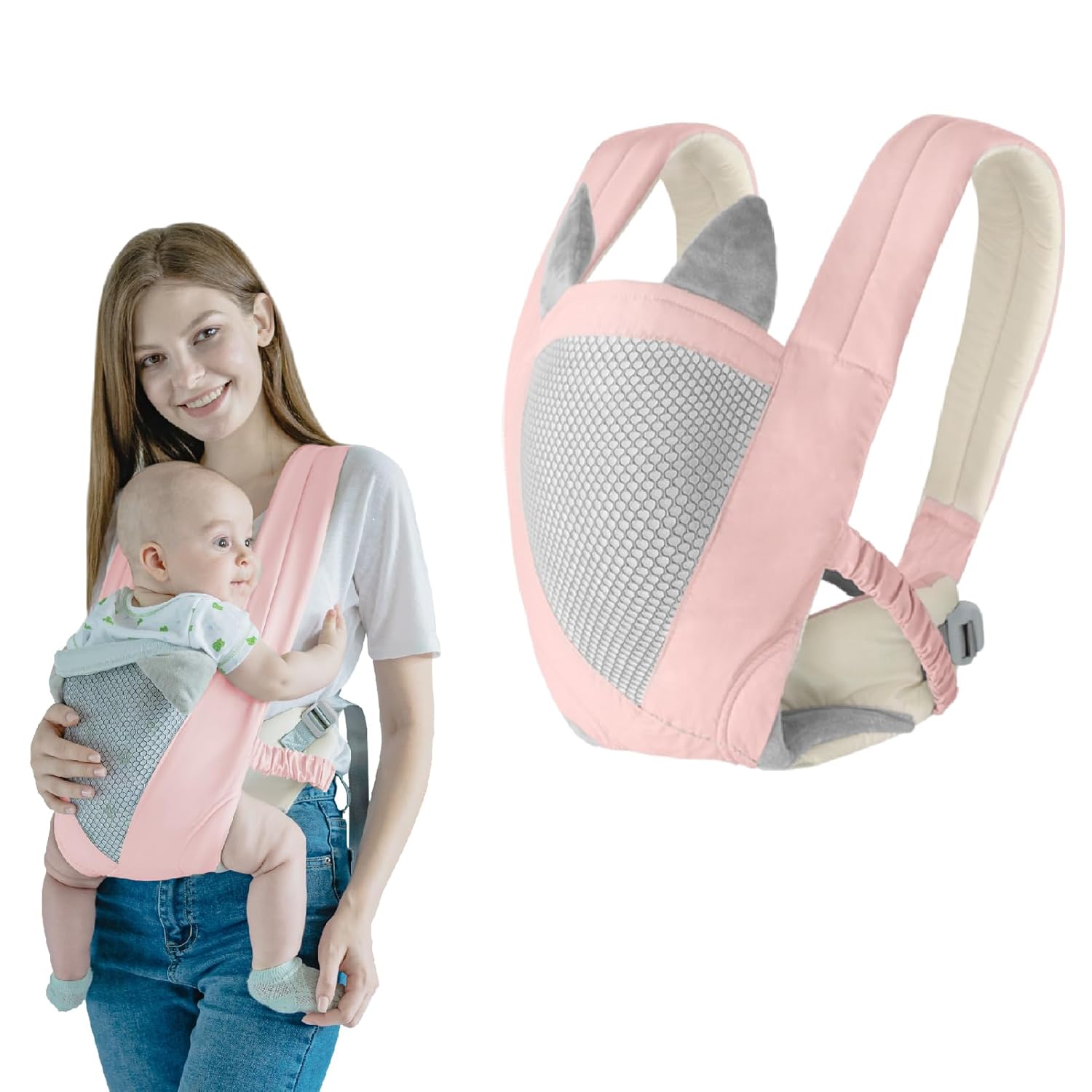 Handsfree Baby Sling Carrier - Cozy & Lightweight