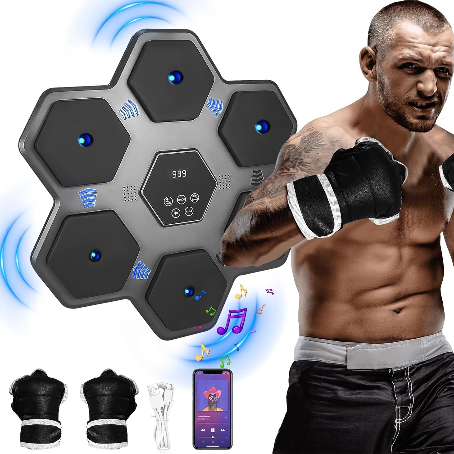 DISILAITE Boxing Target: Red - Precision Training