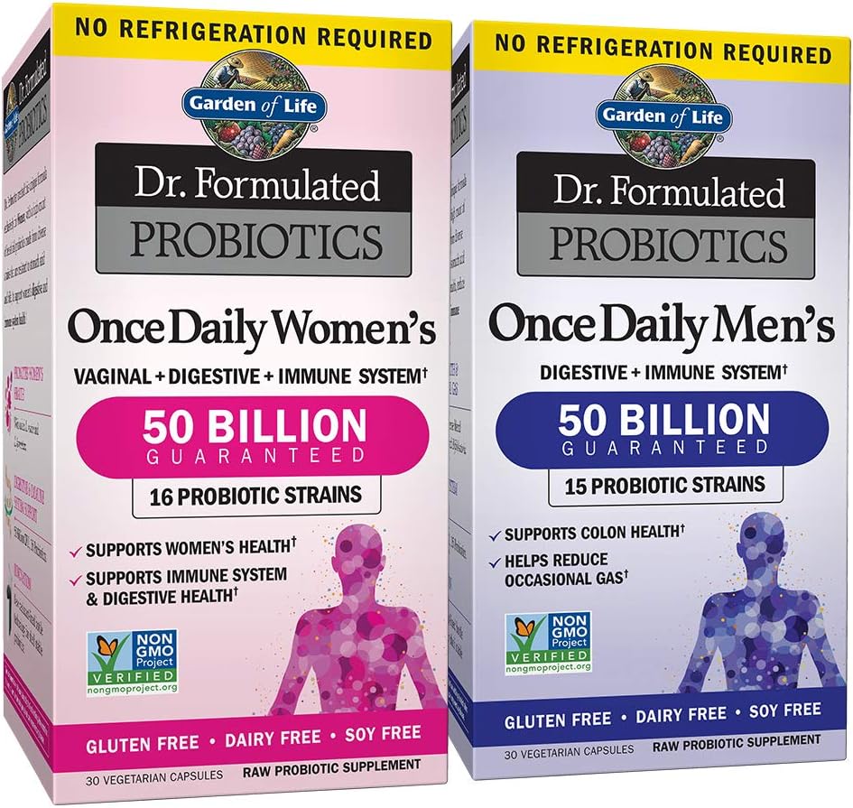 Garden of Life Probiotic Bundle for Optimal Gut Health Support