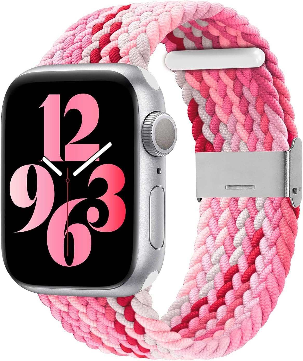 Adjustable Braided Solo Loop Band for Apple Watch - Bandiction