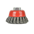 3 in Wire Wheel Cup Brush - 60 Piece Twisted Knotted Set