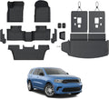 Floor Mats Set for 2016-2026 Dodge Durango 6 Seats - All Weather TPE