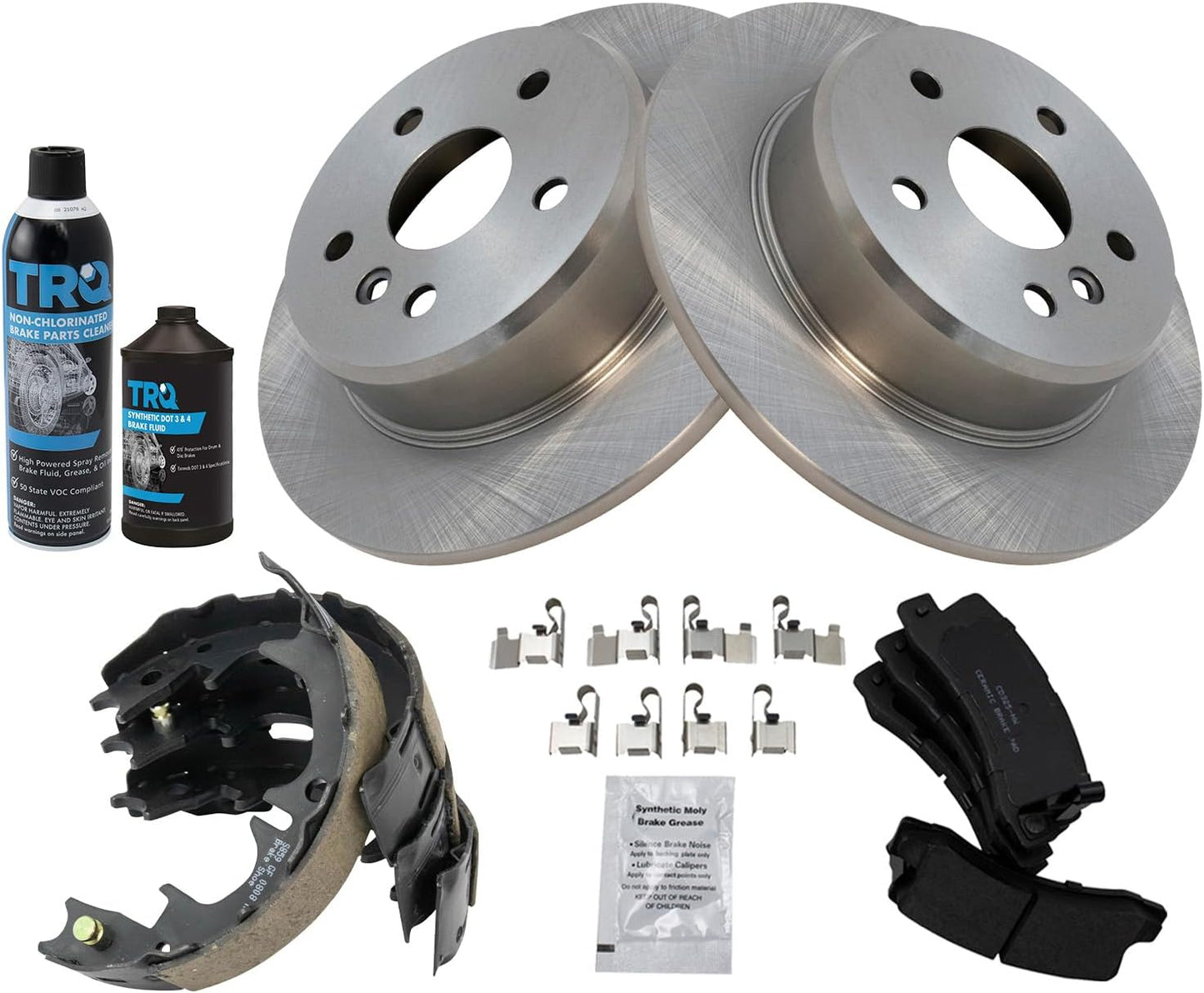 Complete Rear Brake Pad & Rotor Kit for Lexus RX300 1999-2003