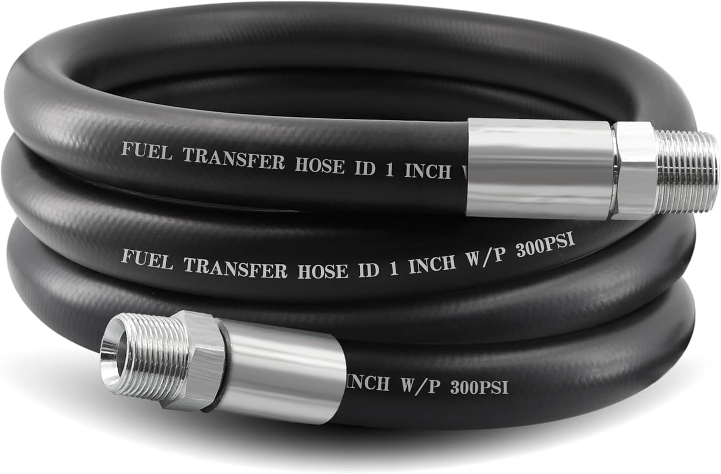 1 Inch Fuel Transfer Hose 10FT for Gasoline and Diesel Use