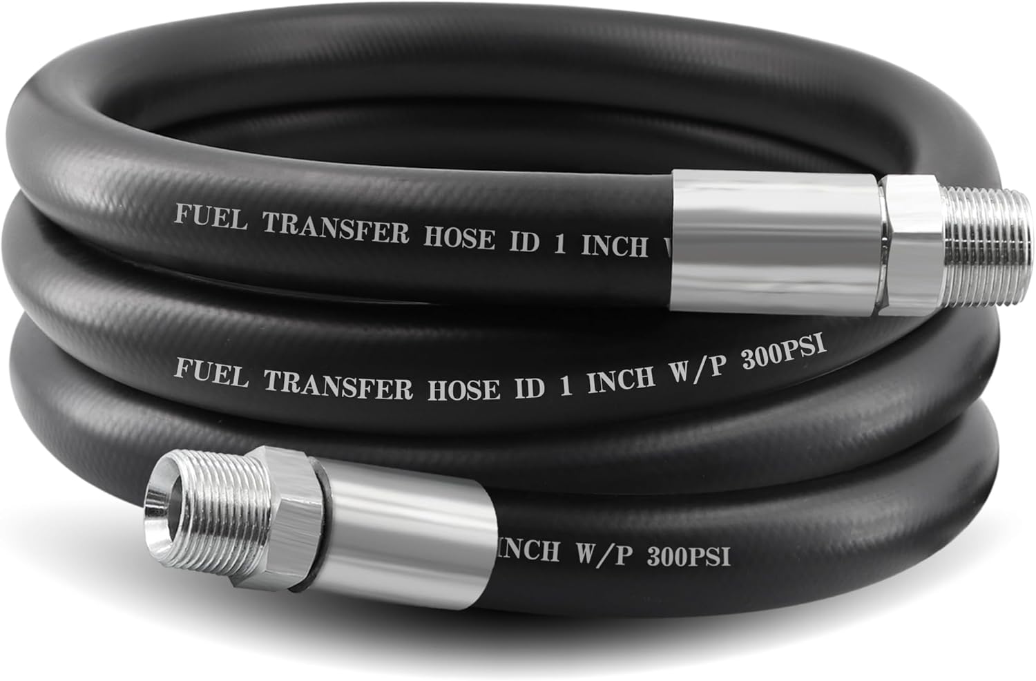 1 Inch Fuel Transfer Hose 10FT for Gasoline and Diesel Use