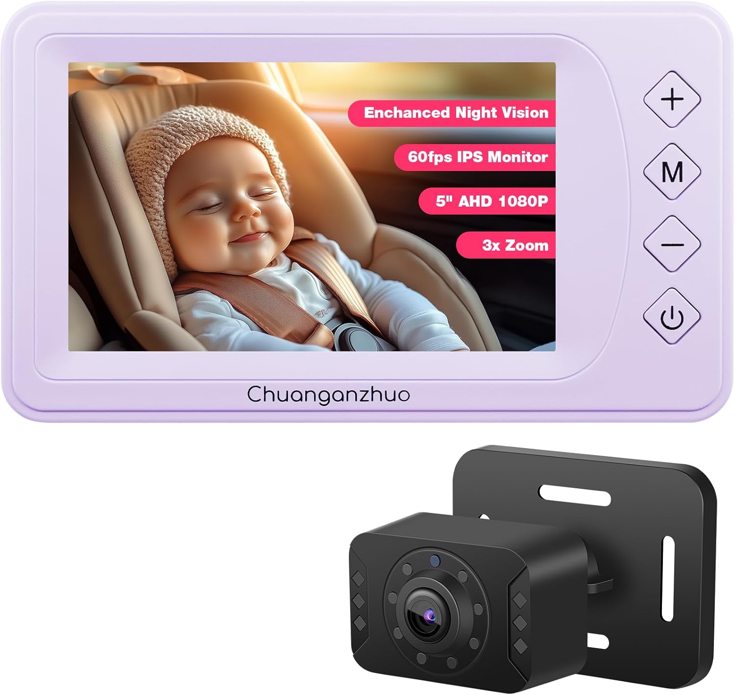 Enhanced Night Vision Baby Car Camera
