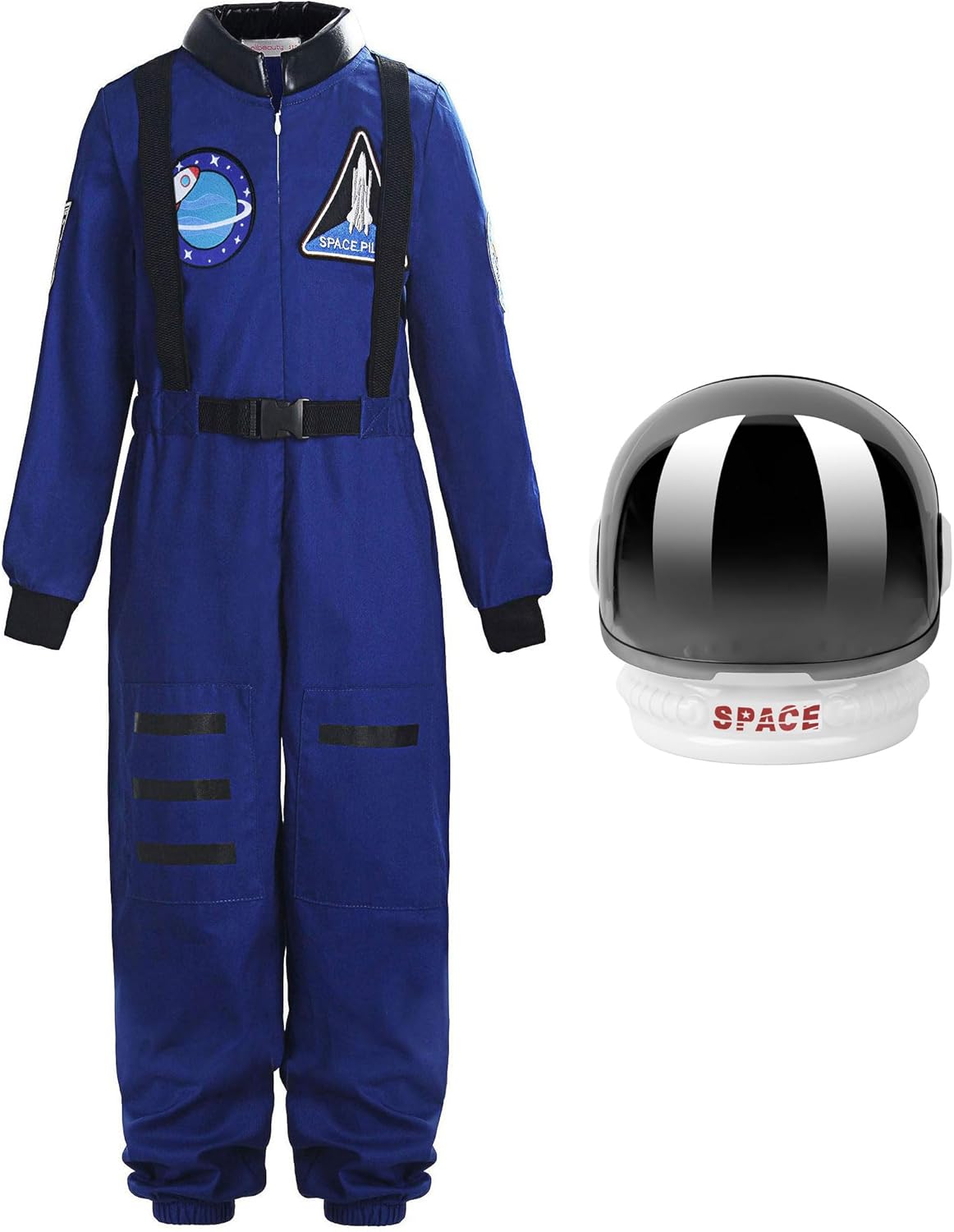ReliBeauty Kids Astronaut Role Play Costume for Fun Adventures