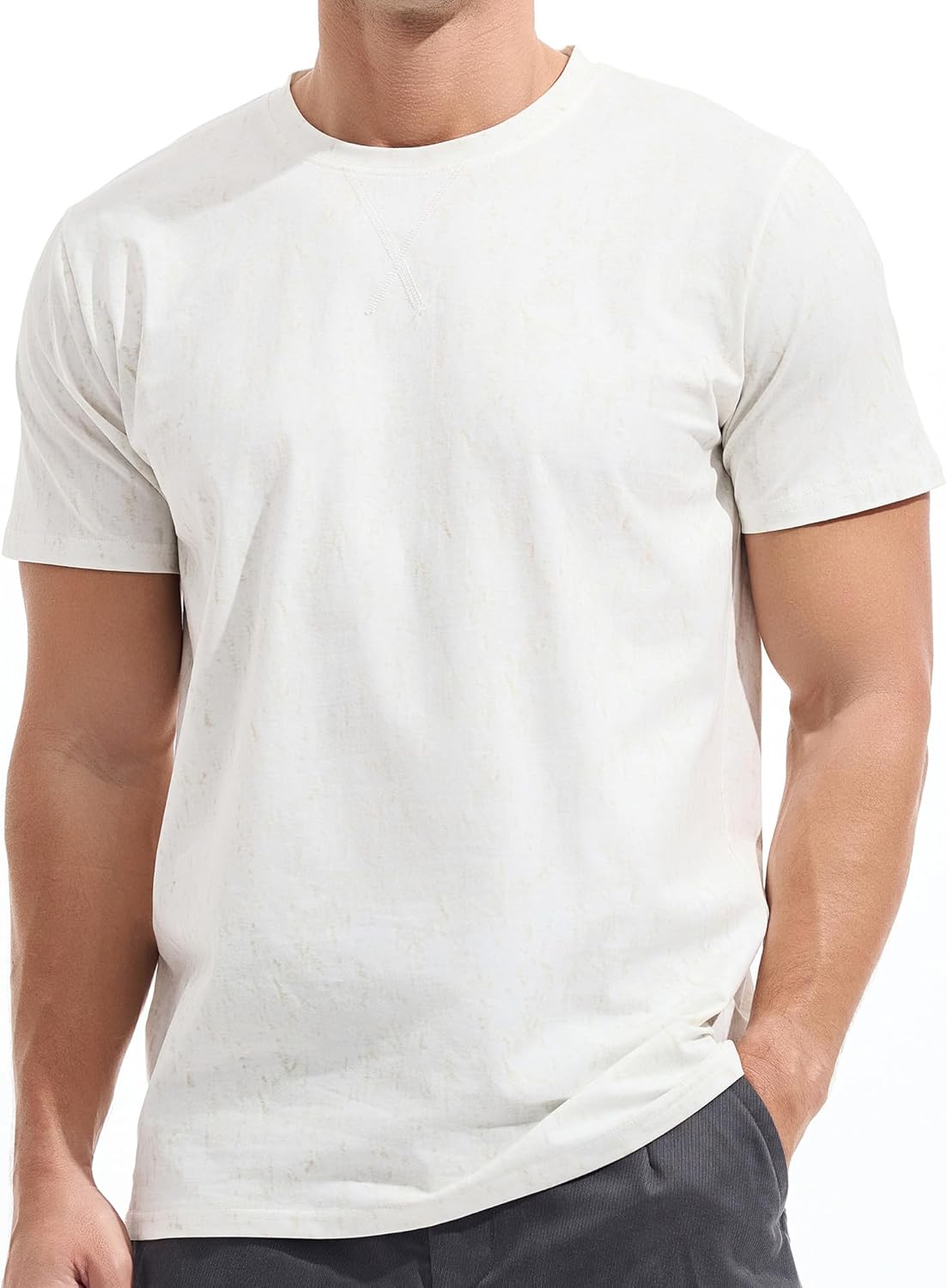 KLIEGOU Men's Premium Cotton Crew Neck Tees for Every Style