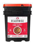 ReadyWise Emergency Food Supply - 90 Servings Organic Bucket