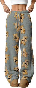 Soft and Cozy Plush Pajama Pants for Women by ZAFUL
