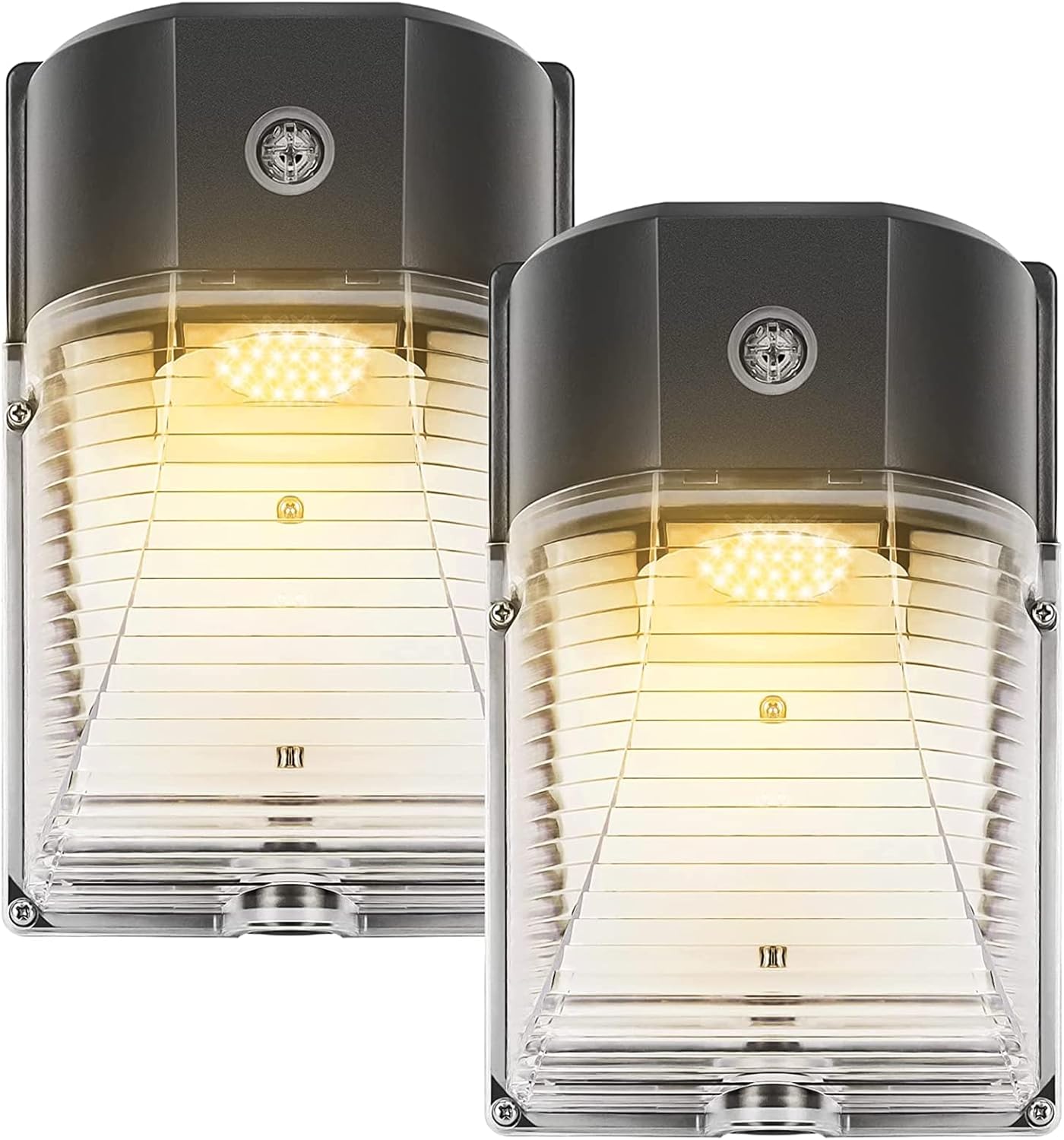 CINOTON 26W LED Wall Pack Light with Dusk to Dawn Sensor