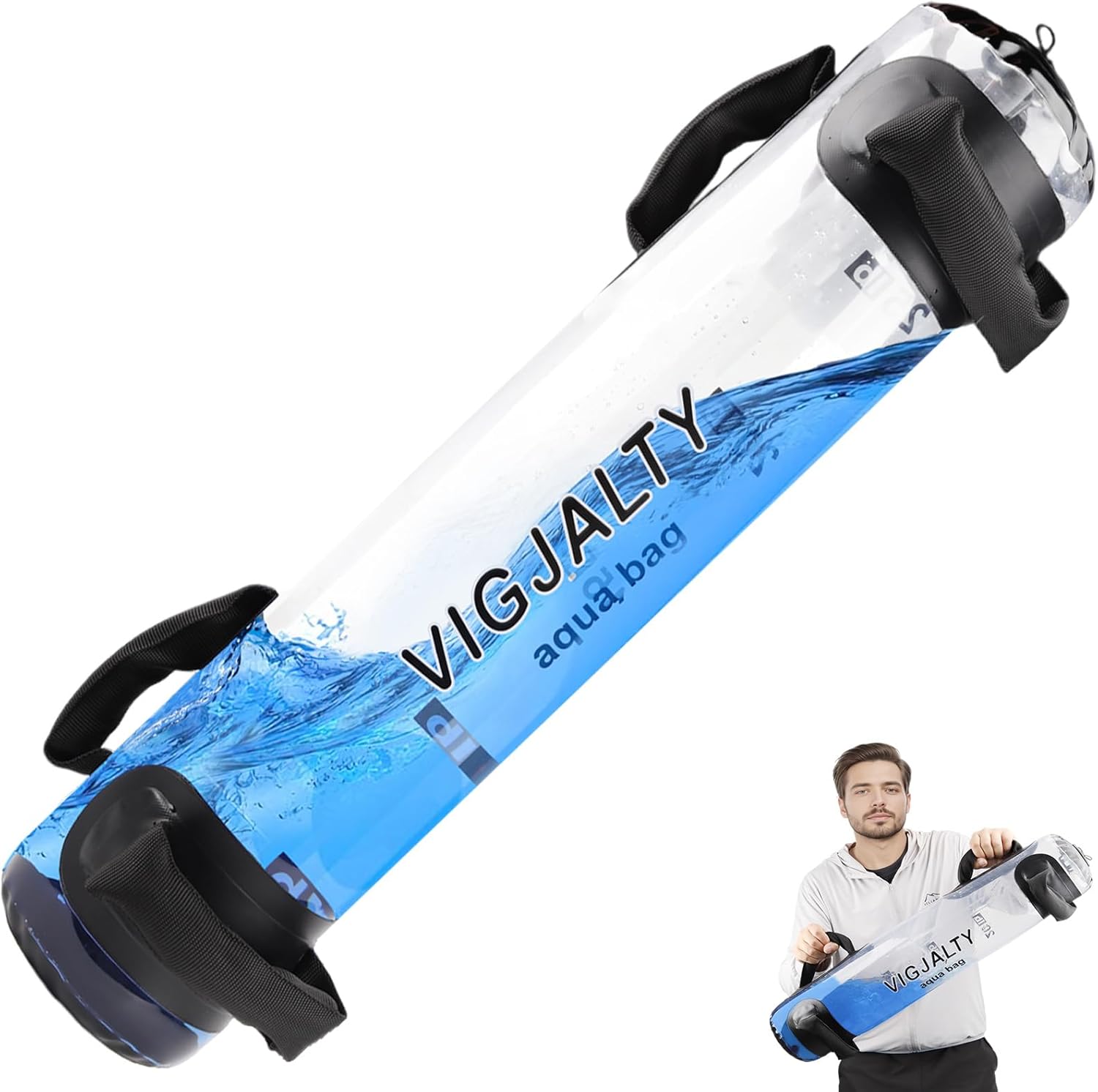 Heavy Duty Adjustable Aqua Bag for Strength & Core Workouts