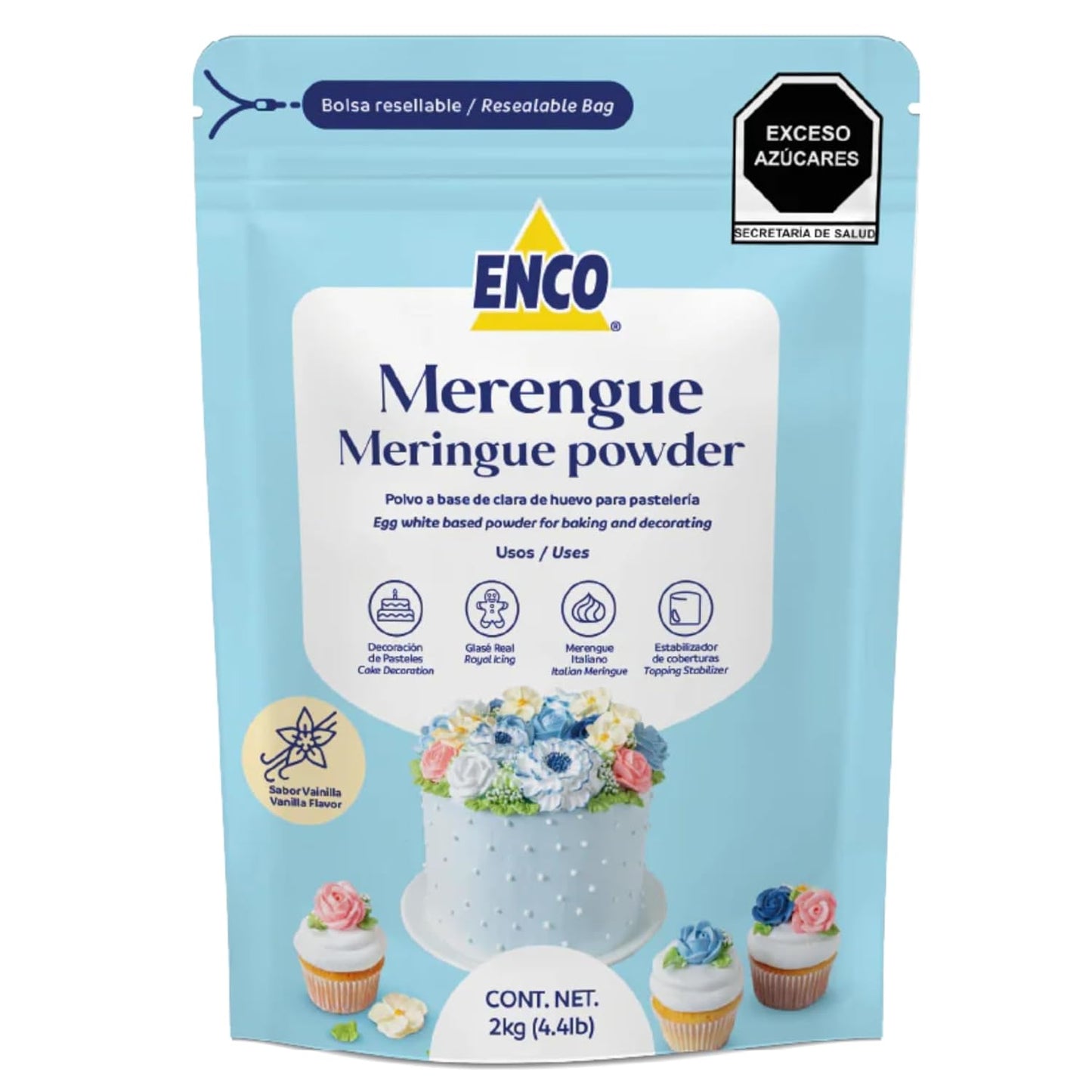 ENCO Meringue Powder for Royal Icing and Meringue Cookies