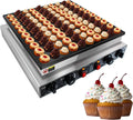 KOOTEN Mini Waffle Maker: Non-Stick Stainless Steel, Commercial Grade