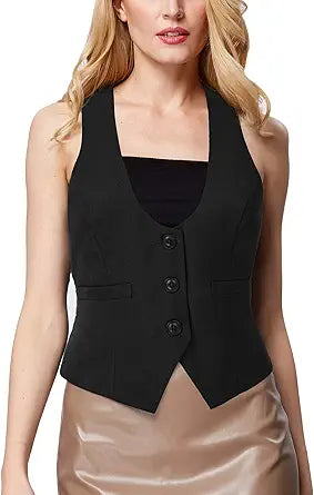 GRACE KARIN Womens Waistcoat Vest Vintage Steampunk Style Jacket