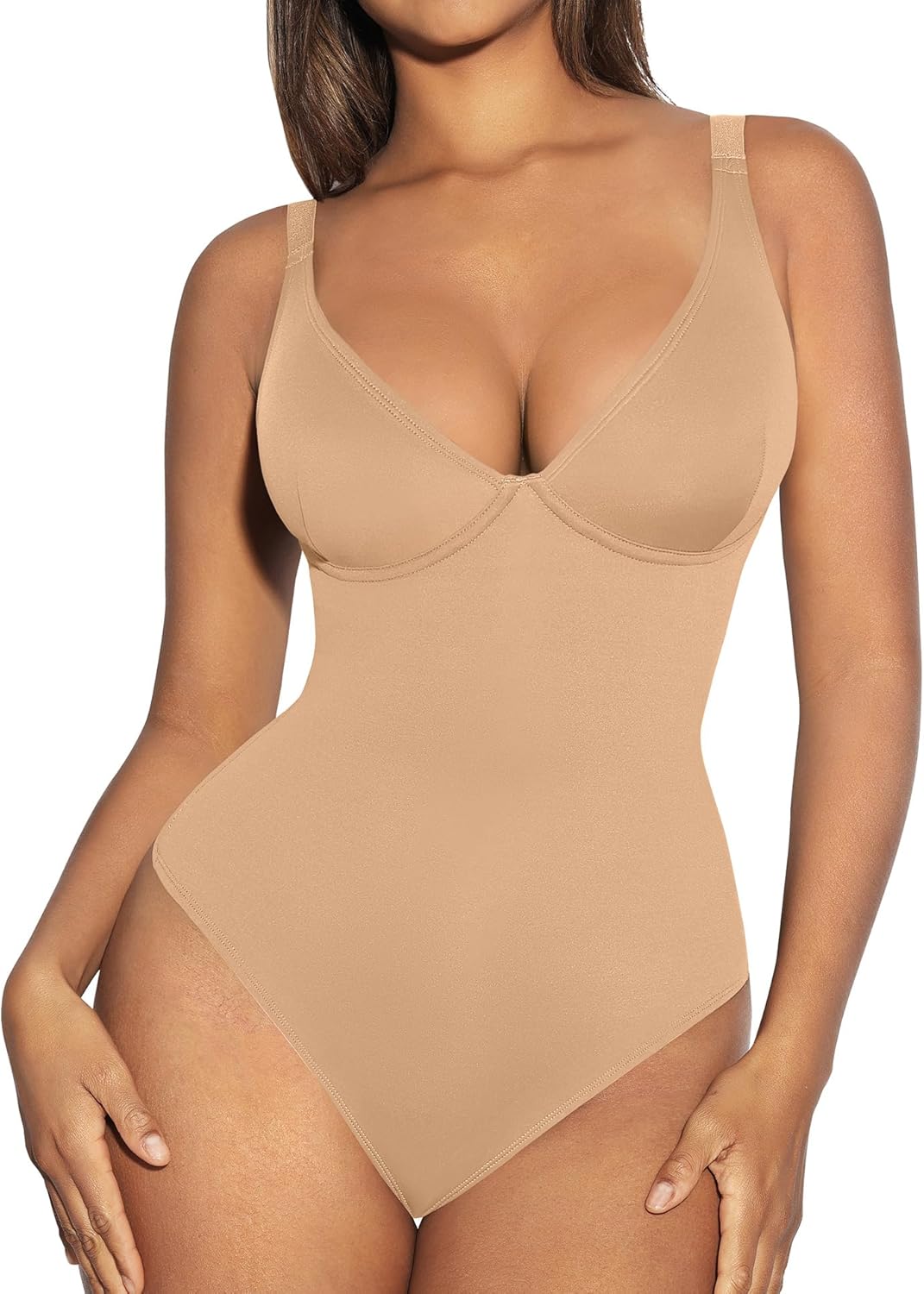 FeelinGirl Shapewear Bodysuits for Women with Tummy Control