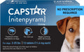 Capstar Fast-Acting Oral Flea Treatment for Dogs 2-25 lbs