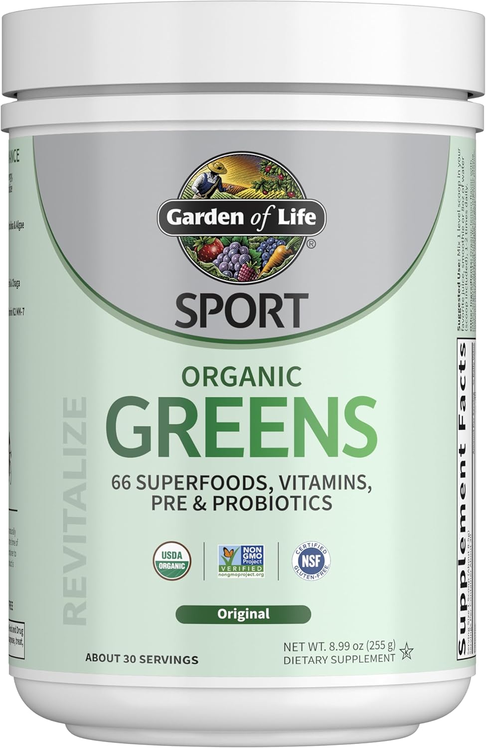 Organic Greens Superfood Powder for Energy and Health Boost