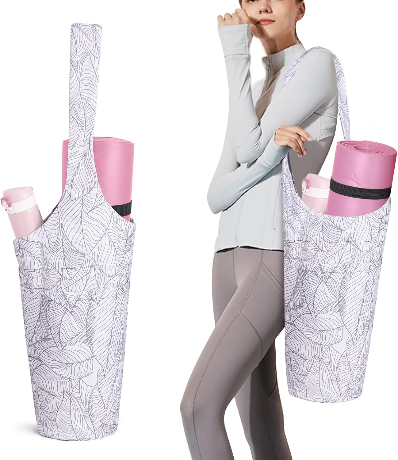 IwIeIaIrI Yoga Mat Bag - Stylish & Spacious!