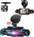 4 Channel Dash Cam 360 View 5G WiFi & APP Control - 2K Front Rear