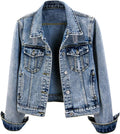 Kedera Womens Denim Jackets Distressed Ripped Jean Jacket - Versatile