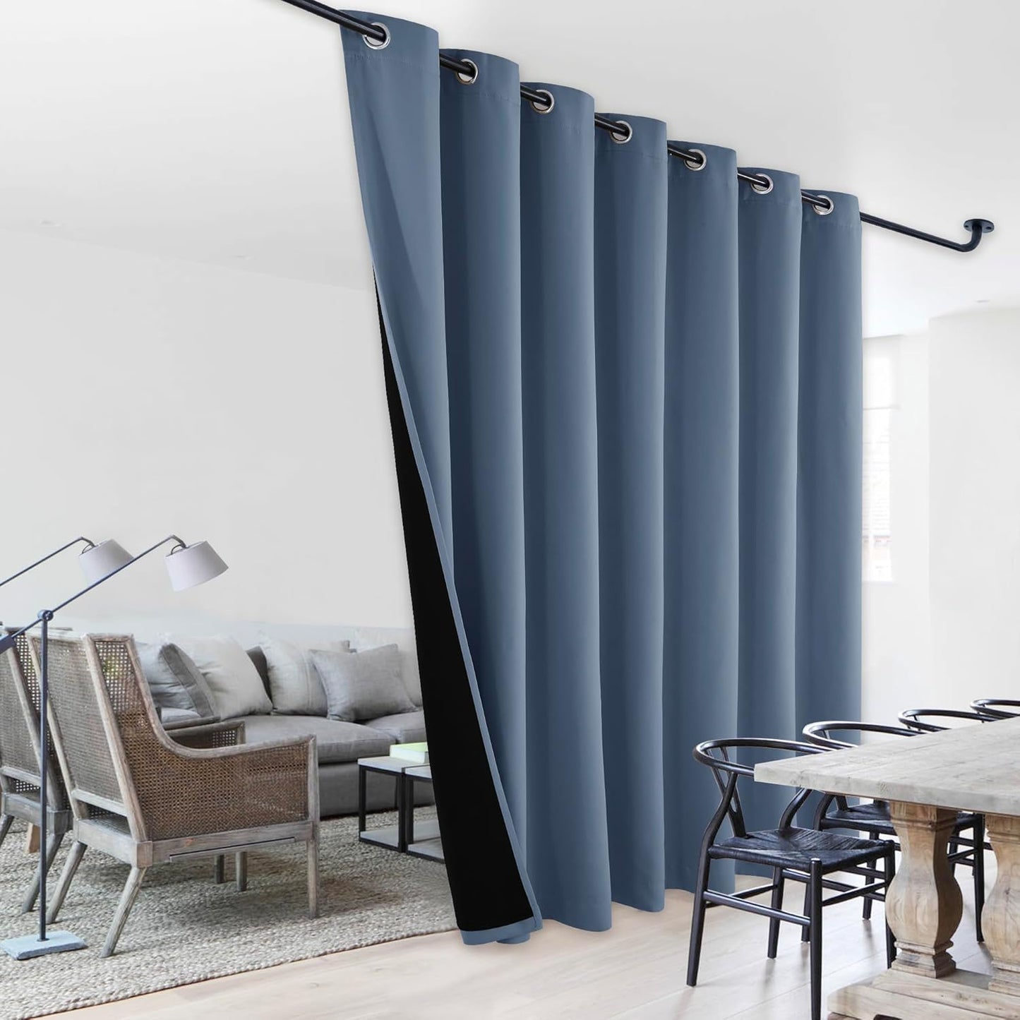 NICETOWN 100% Blackout Curtain for Energy Smart Baby Room