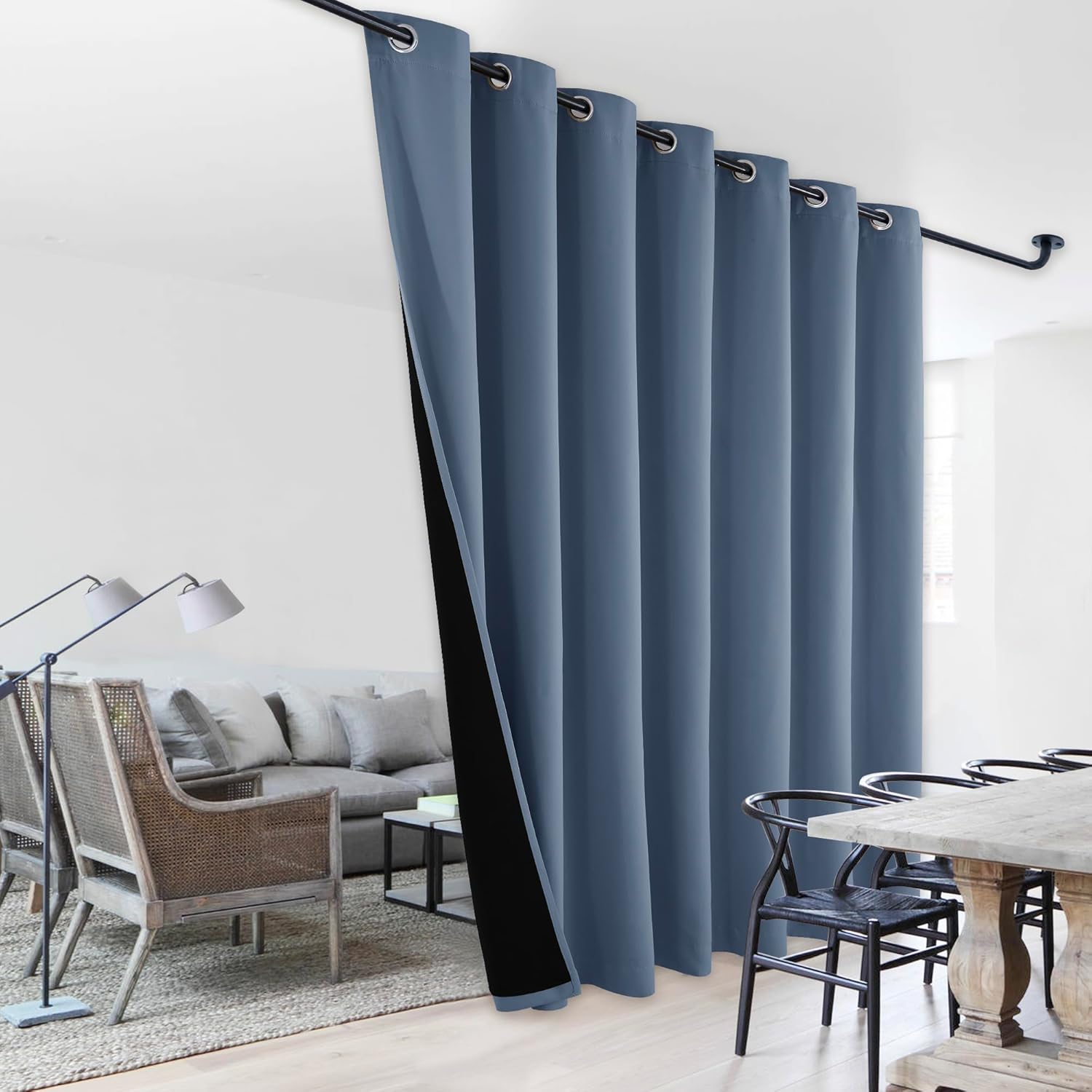 NICETOWN 100% Blackout Curtain for Energy Smart Baby Room