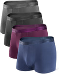 DAVID ARCHY Men's Modal Support Pouch Trunks - Ultra Soft Comfort cool
