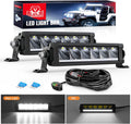 9in Single Row Slim LED Light Bar - 30W Spot Beam Nilight