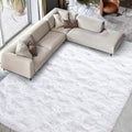 Fluffy Shaggy Area Rug 9x12 Feet for Living Room and Bedroom