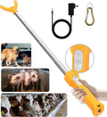 Cattle Prod Rechargeable with LED Light - Stretchable 37 in Reach