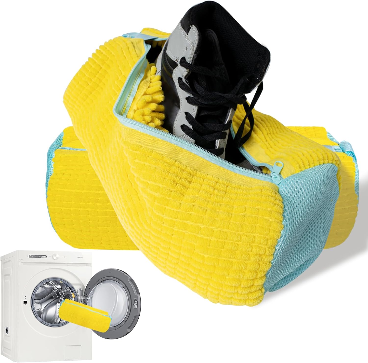 Reusable Shoe Washing Bags - Protect Your Sneakers!