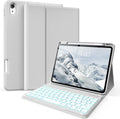 kenke iPad 11/10.9 in Case with Backlit Keyboard Gray - Detachable