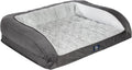 Serta Orthopedic Quilted Couch Dog Bed X-Large - Supportive Bolsters