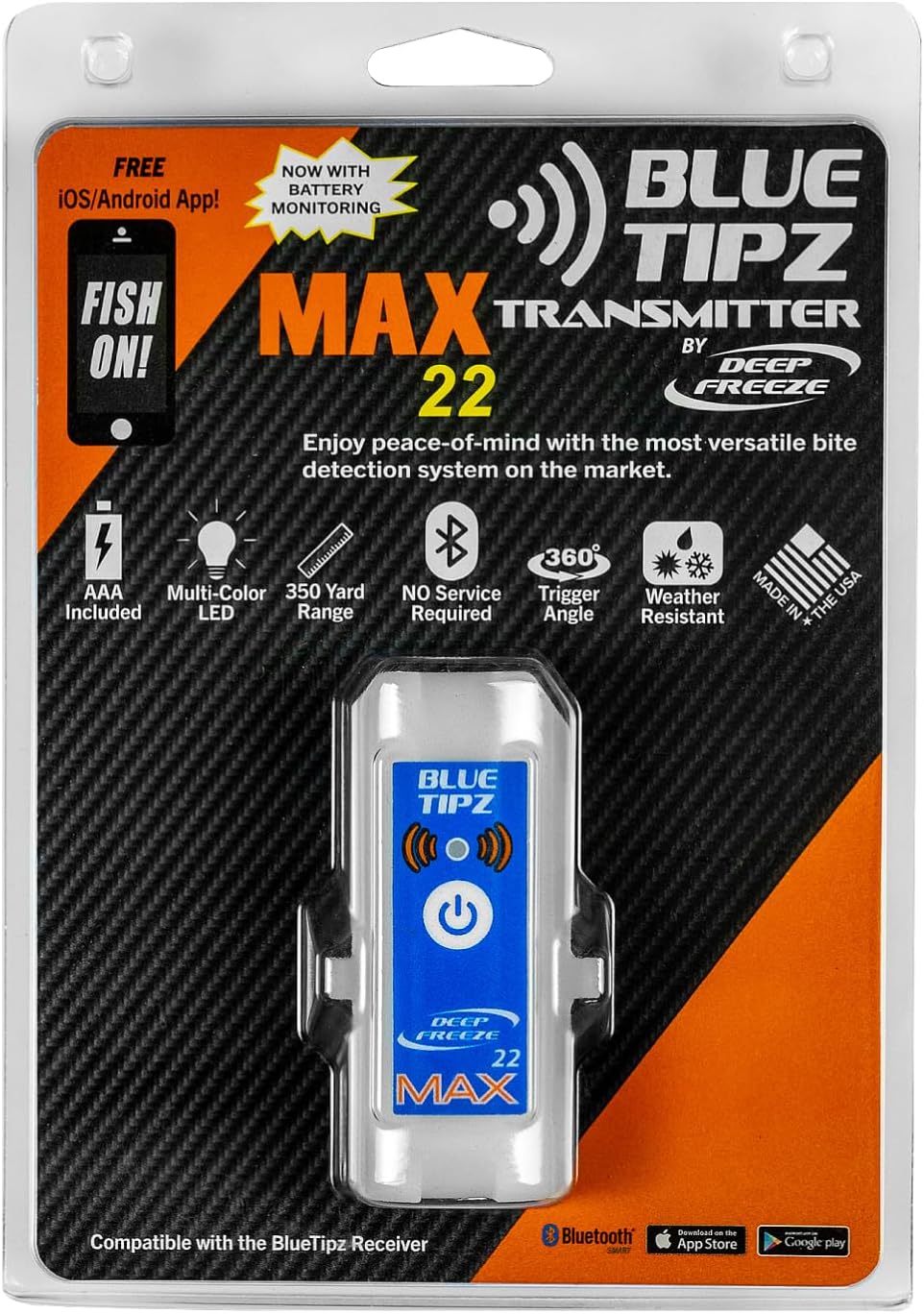Deep Freeze Ice Fishing Alarm - Bluetooth