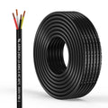 10 Gauge 4 Conductor Electrical Wire 50FT - Flexible Oxygen-Free