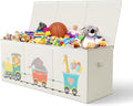 Extra Large Collapsible Sturdy Toy Storage Organizer with Lids