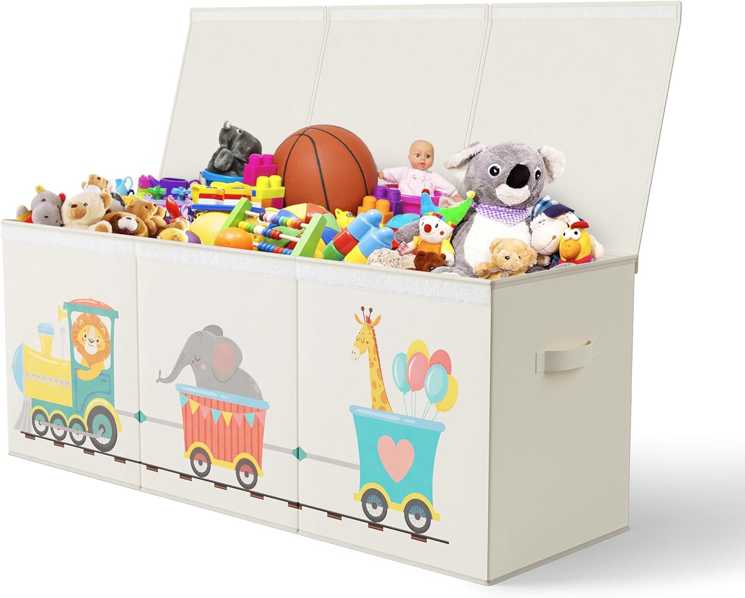 Extra Large Collapsible Toy Storage Organizer for Kids Playroom