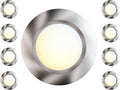 6 Inch LED Low Profile Disk Light 5CCT Selectable - Slim 15W