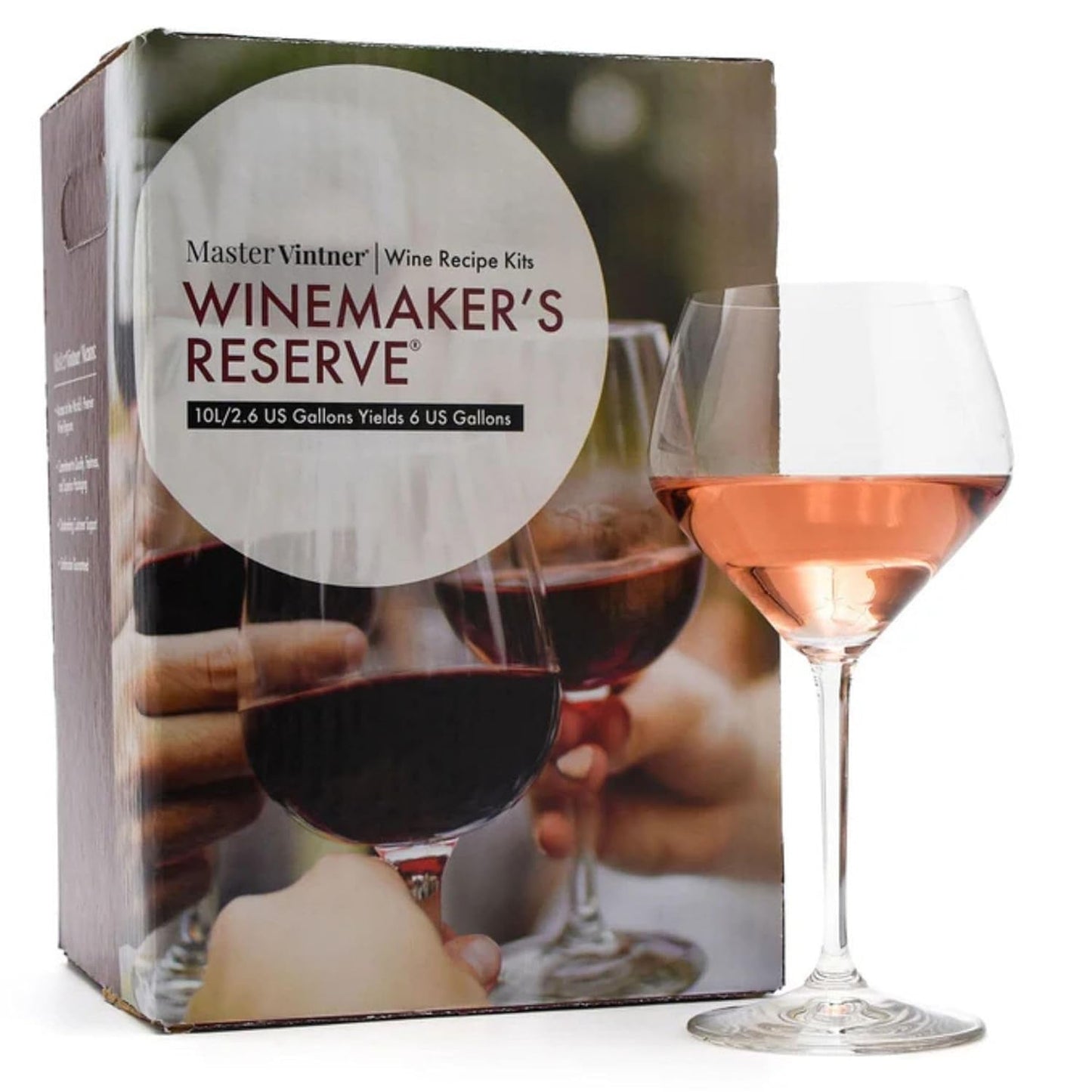 Master Vintner Winemaker's Reserve Rose Zinfandel Wine Kit