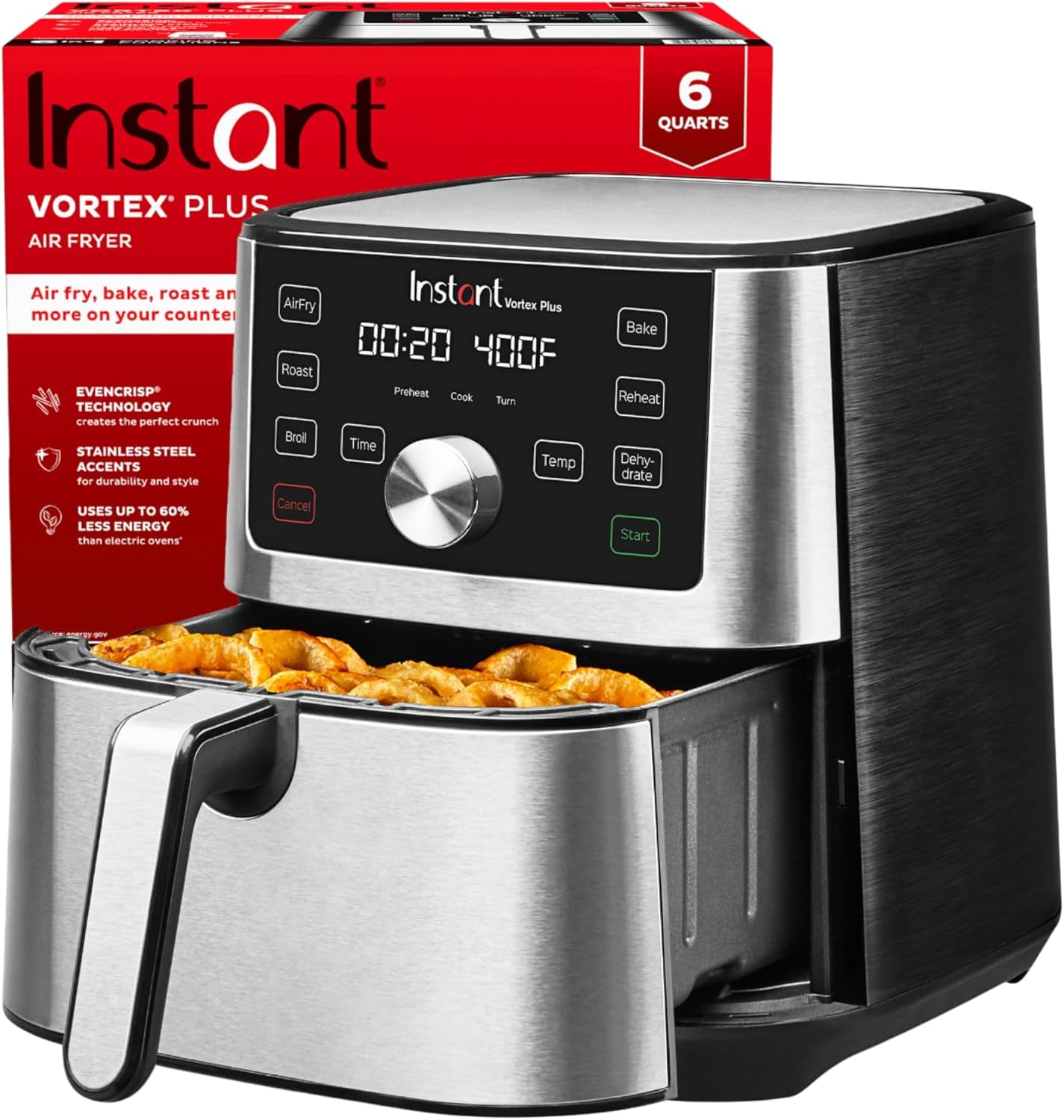 Instant Pot Vortex Plus: 6-in-1 Air Fryer for Quick Meals