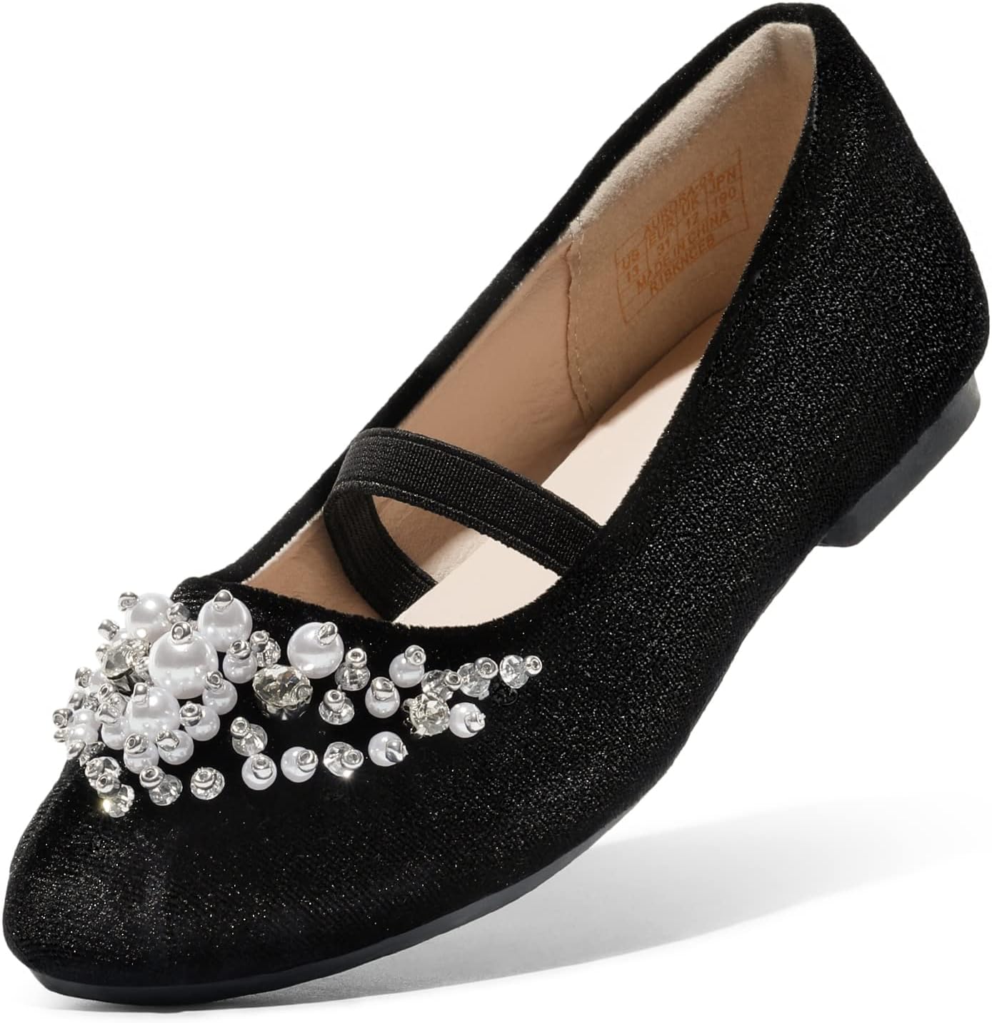 DREAM PAIRS Girls Ballet Flats for Daily, Wedding, and Party
