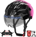 Bike Helmet Adult for Men Lightweight Ebike Helmet with LED Light