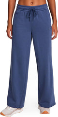 Reebok Women's Tonal Sweatpants with Wide Leg Design for Comfort