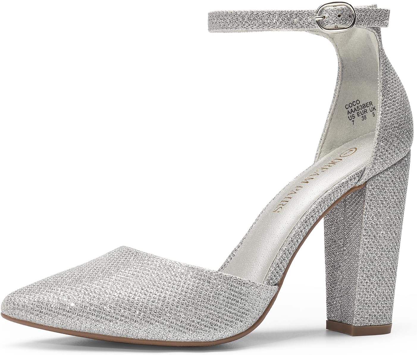 DREAM PAIRS Women's Coco High Heels Chunky Block Pumps Review
