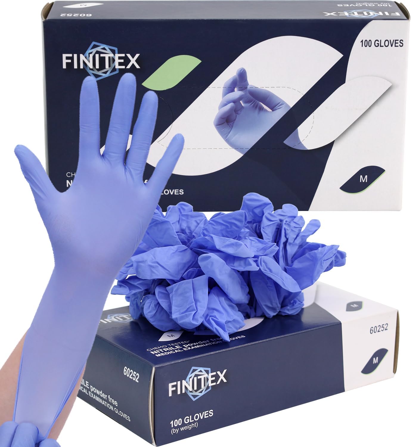 FINITEX Purple Nitrile Exam Gloves - Latex-free Protection