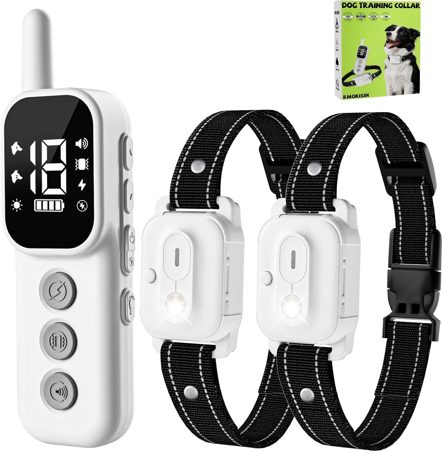 Dog Shock Collar with Remote Control for Effective Training