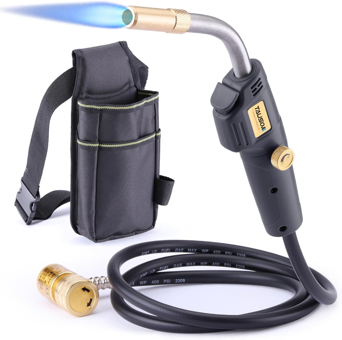 MAPP Map Gas Torch Kit for Brazing, Soldering, and Welding